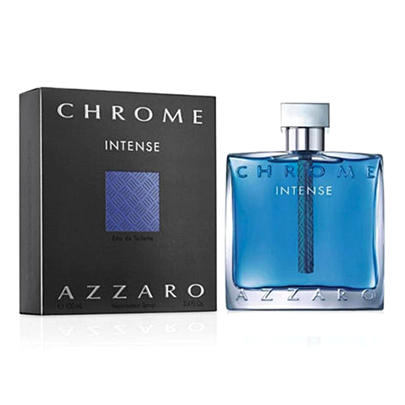 AZZARO CHROME INTENSE MEN EAU DE TOILETTE SPRAY