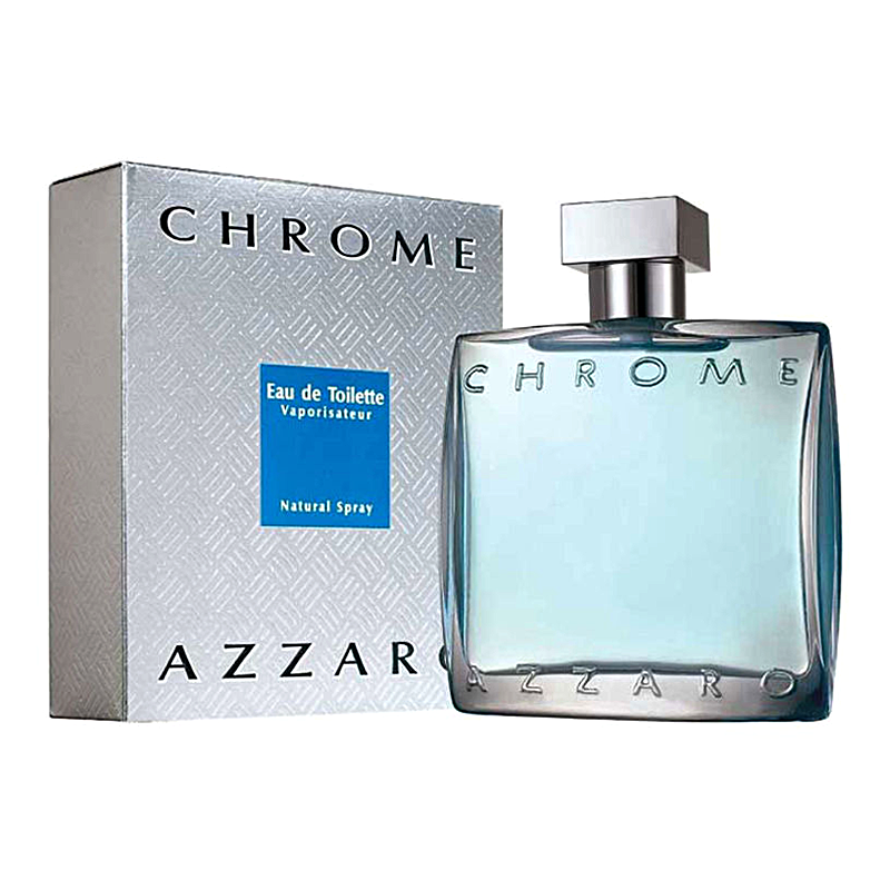 AZZARO CHROME MEN EAU DE TOILETTE SPRAY