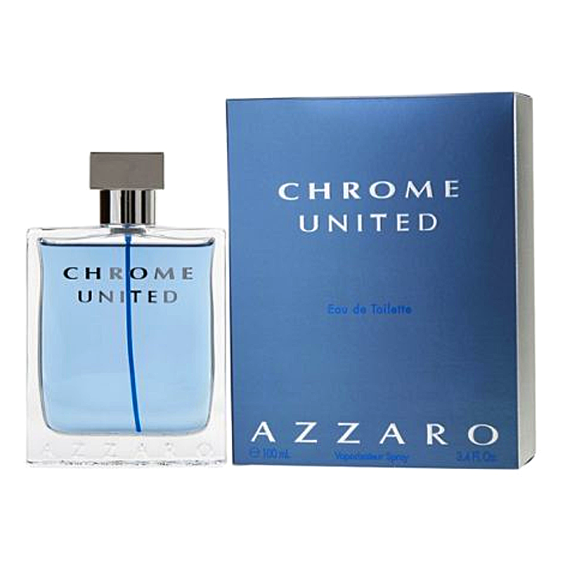 AZZARO CHROME UNITED MEN EAU DE TOILETTE SPRAY