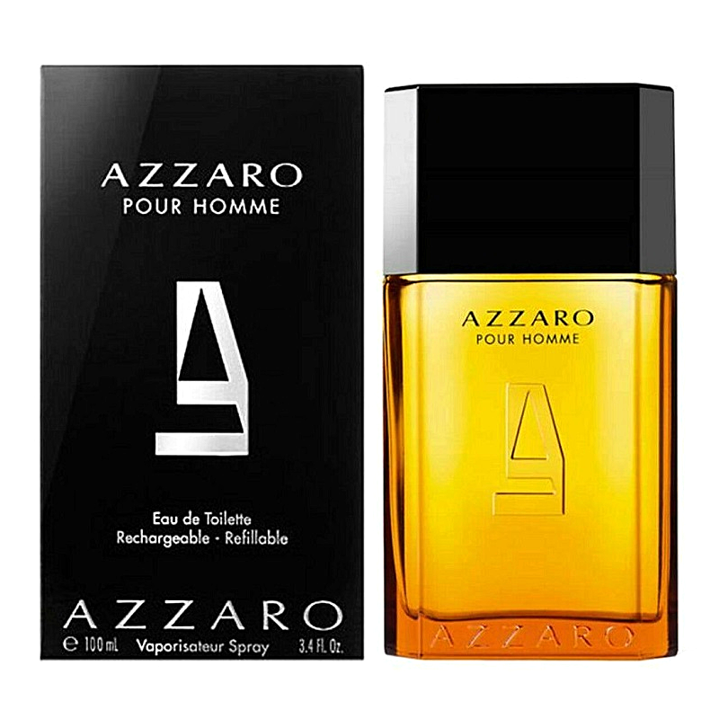 AZZARO POUR HOMME MEN EAU DE TOILETTE SPRAY