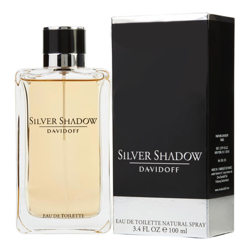 DAVIDOFF SILVER SHADOW MEN EAU DE TOILETTE SPRAY