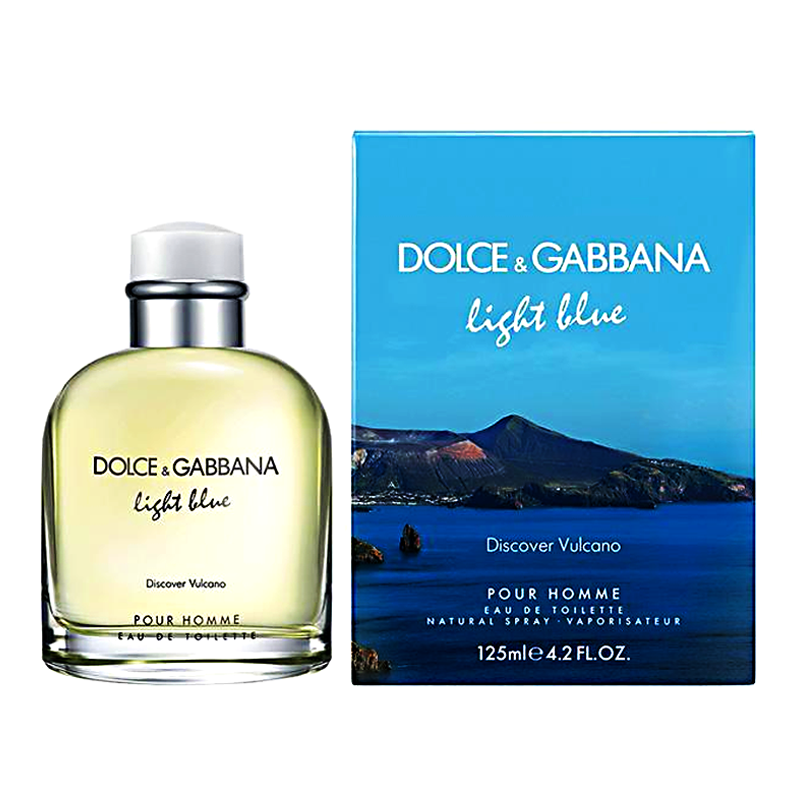 DOLCE & GABBANA LIGHT BLUE DISCOVER VULCANO MEN EAU DE TOILETTE SPRAY