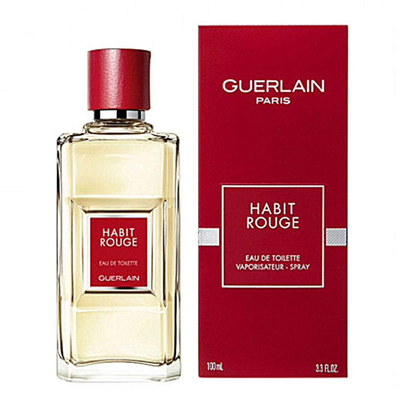 GUERLAIN HABIT ROUGE MEN EAU DE TOILETTE SPRAY