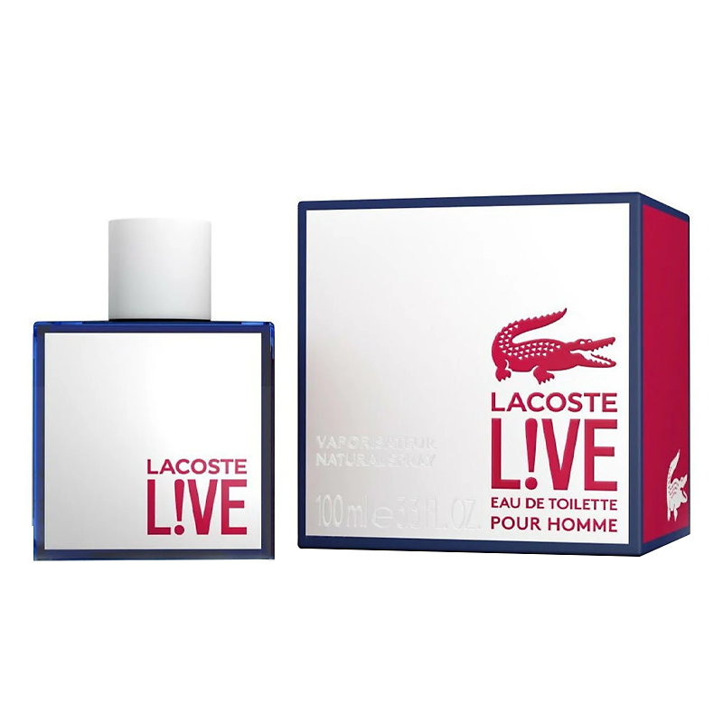 LACOSTE LIVE COLOGNE MEN EAU DE TOILETTE SPRAY