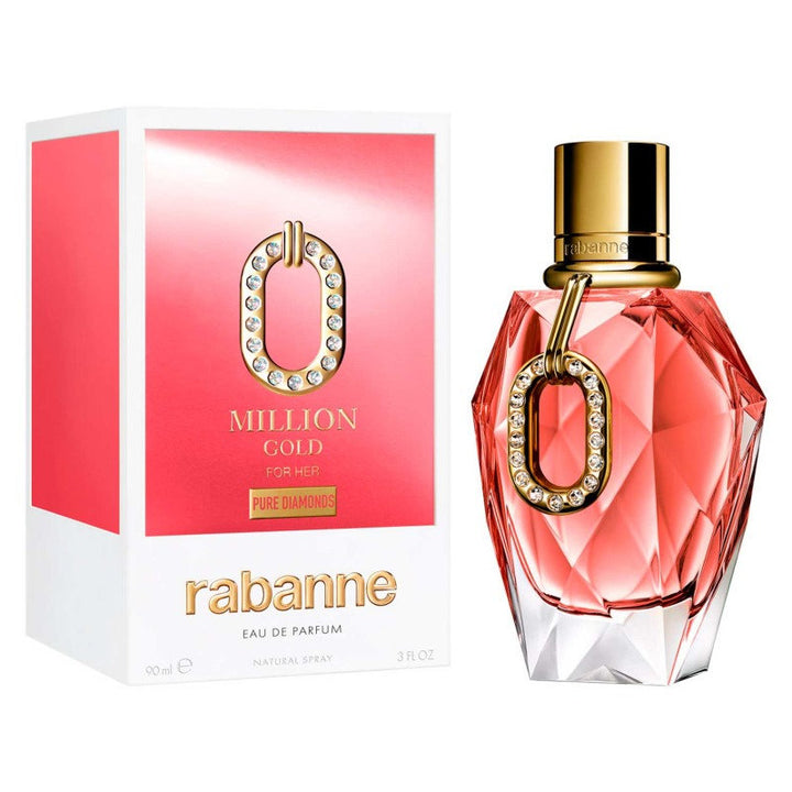 RABANNE MILLION GOLD FOR HER PURE DIAMONDS EAU DE PARFUM SPRAY