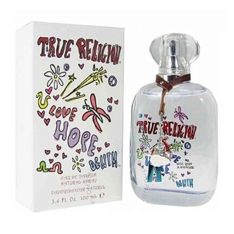 TRUE RELIGION LOVE HOPE DENIM WOMEN SPRAY