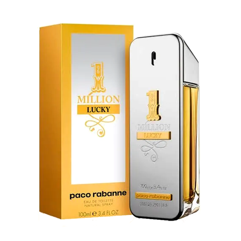 PACO RABANNE 1 MILLION LUCKY MEN EAU DE TOILETTE SPRAY